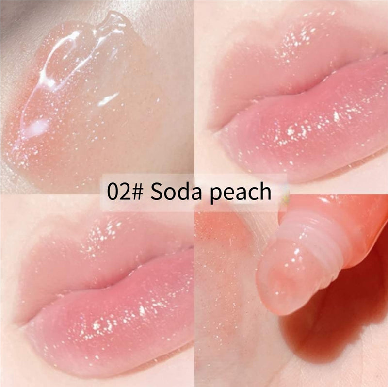 Plump and watery lip gloss  HA0450