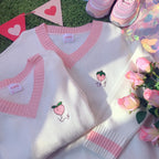 Sweet Knitwear Strawberry Vest   HA1297