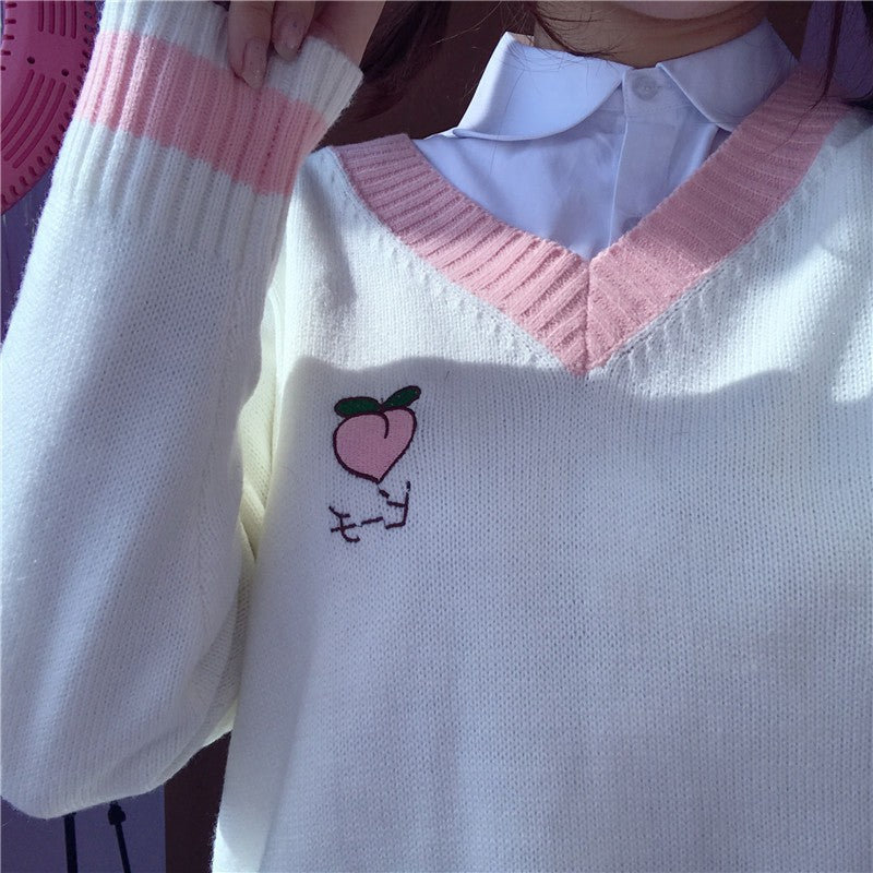 Sweet Knitwear Strawberry Vest   HA1297