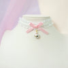 Soft girl bow collar  HA0502