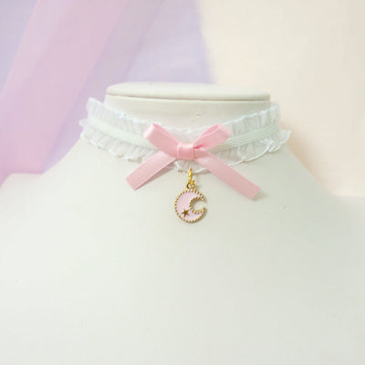Soft girl bow collar  HA0502