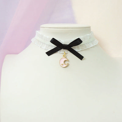 Soft girl bow collar  HA0502