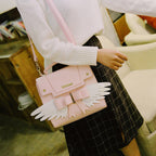 Cute Pink Sakura Wings Tote Bag   HA0788