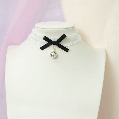 Soft girl bow collar  HA0502