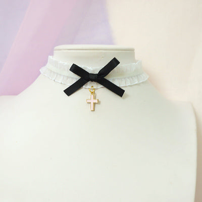 Soft girl bow collar  HA0502