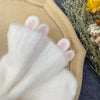 Mink fleece coral fleece socks   HA1158
