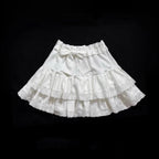 Cute lace cake A-line skirt   HA1155