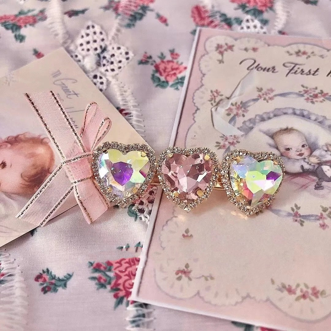 rhinestone bow headdress hairpin  HA1474