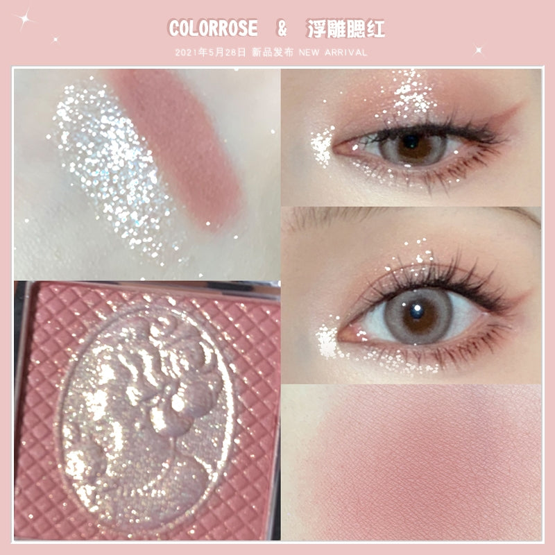 Queen Embossed Blush   HA0209