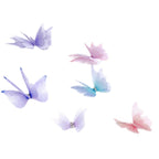 Three-dimensional butterfly tulle   HA0293