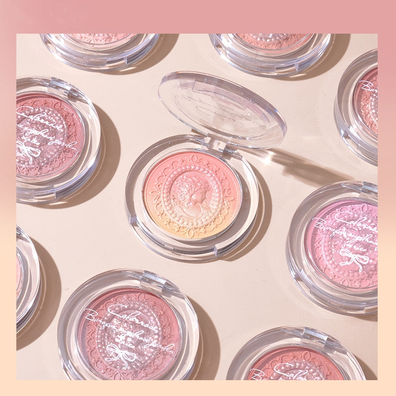 Gradient Embossed Blush  HA0432