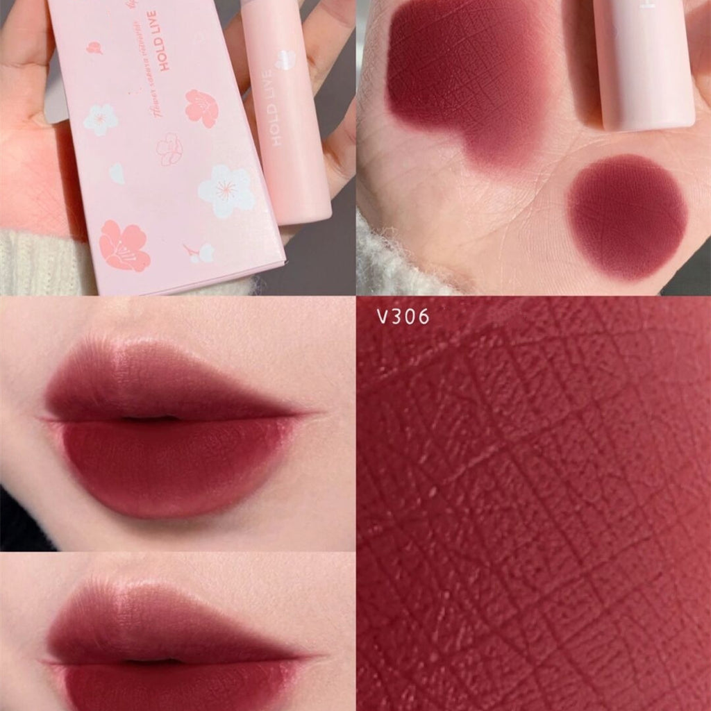 Flower Cherry Velvet Mist Lip Glaze  HA0449