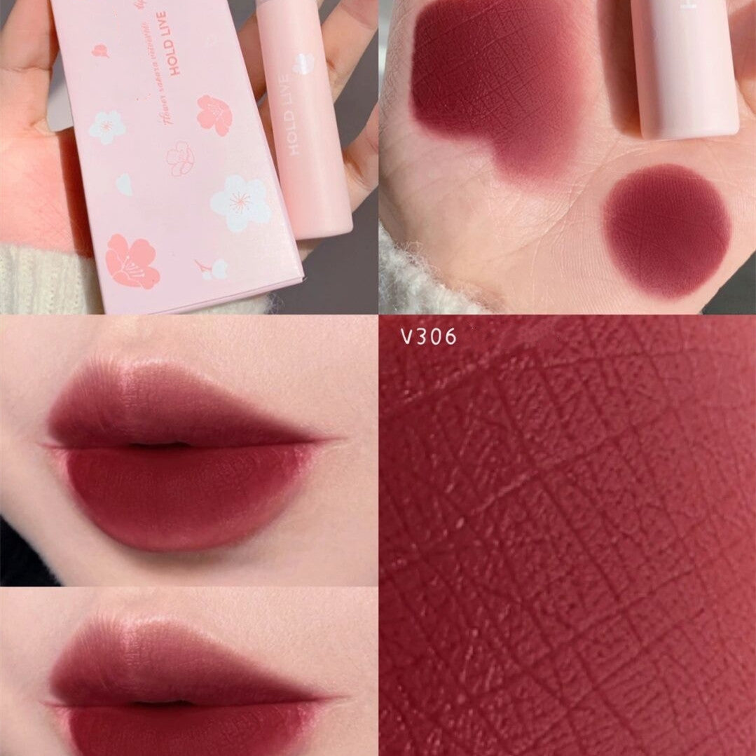 Flower Cherry Velvet Mist Lip Glaze  HA0449
